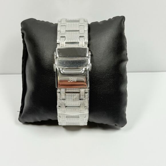 JBW Heist J6380D Diamond Bezel Multifunction Silver Dial Men’s Watch main image 9
